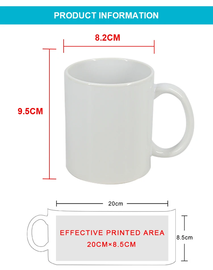 High Grade Mugs For Sublimation 11oz Blank White Coffee Mug - Buy ...