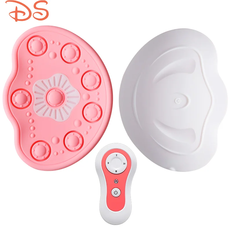 

2021 New Arrivals Home Use Silicone Wearable Breast Enlargement Device Wireless Remote Control Electric Breast Massager, White/pink