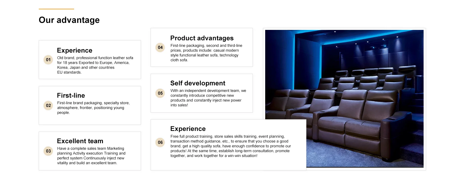 Foshan Shunde Montel Furniture Co., Ltd. sofa, leather sofa