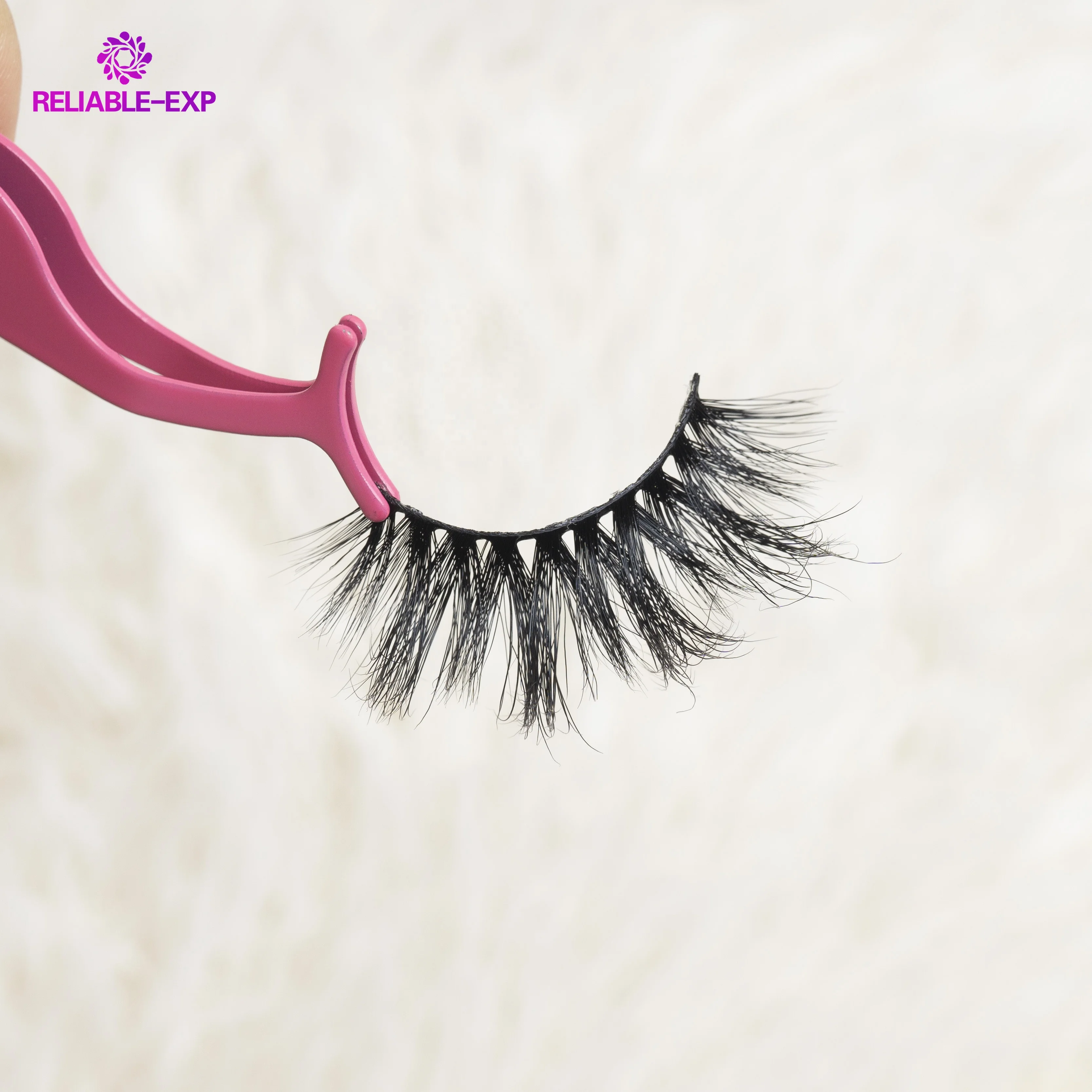 

LXPLUS-62 ON SALE hot Fine and Dense curling LXPLUS SERIES 5d mink eyelashes 25mm luring series