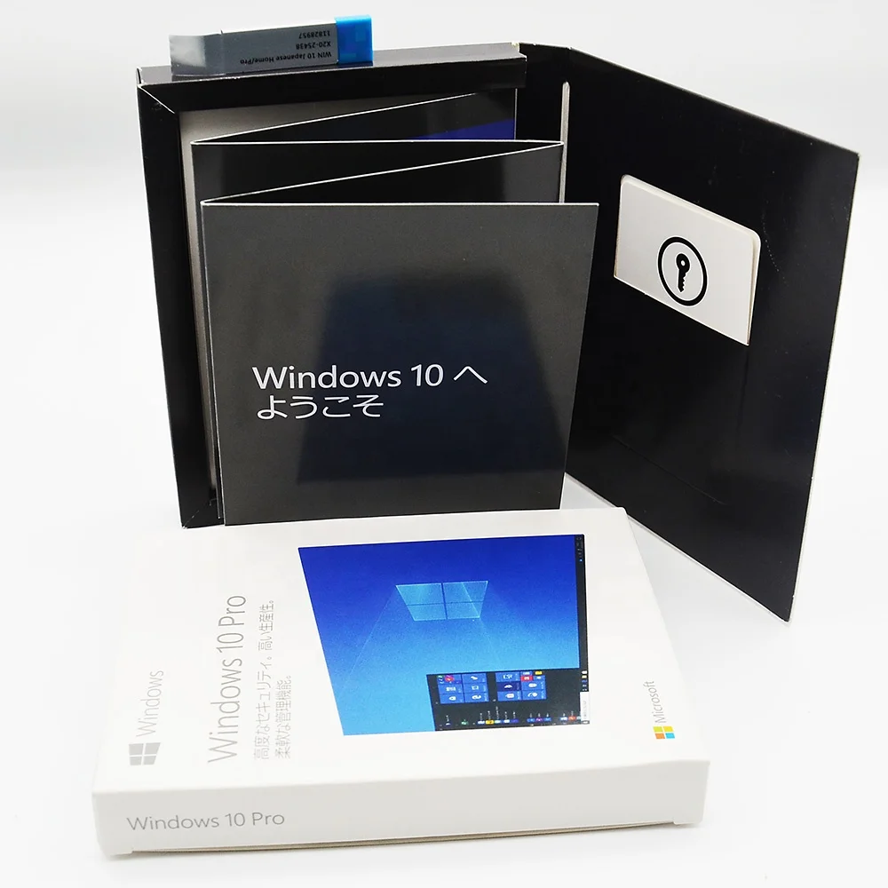 

Japanese language Windows 10 pro Software Windows 10 Pro USB FPP Retail Box