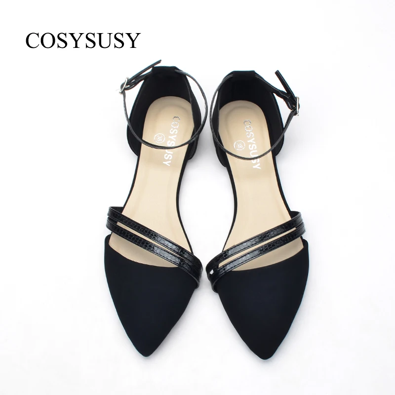 

Dropshipping in-stock 2022 Pointed toe summer platform women flat sandals for women and ladies Sandal wanita, Black