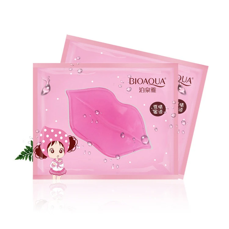 

Wholesale Bioaqua Moisturizing Collagen Organic Vegan Crystal Pink Lip Sleeping Mask