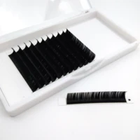 

Top korean PBT fibers synthetic eyelashes 4-20mm easy fanning volume lash 0.03 cashmere eyelash extensions