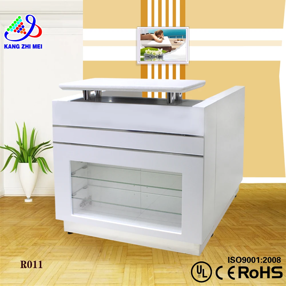 Cheap Price White Modern Beauty Salon Spa Furniture Small High Gloss