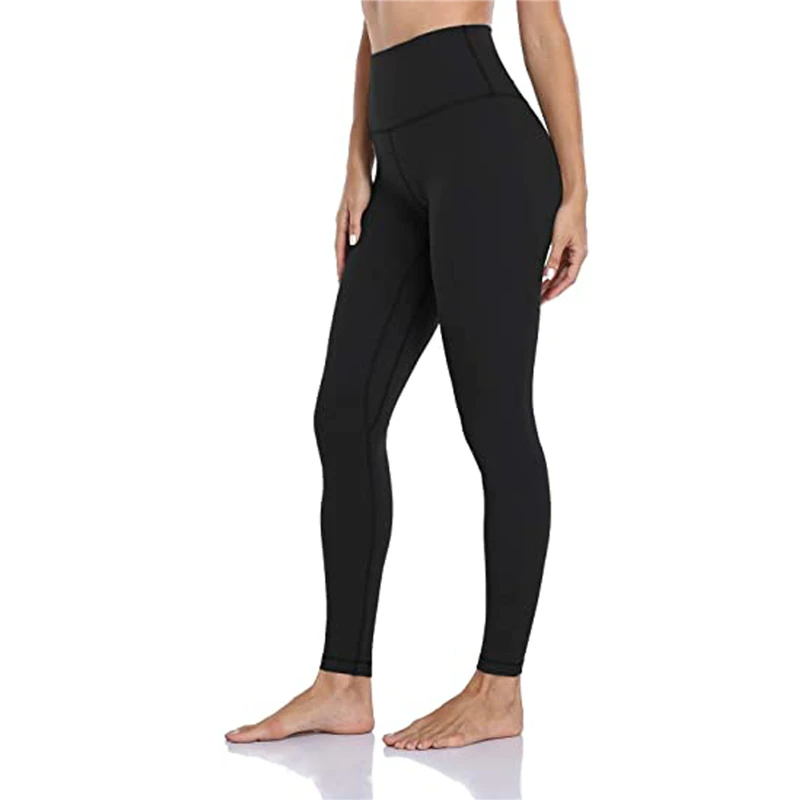 

Solid Color High Waisted Hip Lifting Fitness Scrunch Running Leggings For Women Fitness Pants, Customized colors