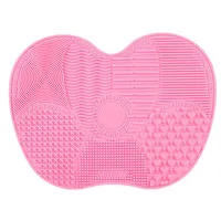 

Makeup Tools Popular Cosmetic Pad Washing Scrubber Silicone Makeup Brush Cleaner Mat