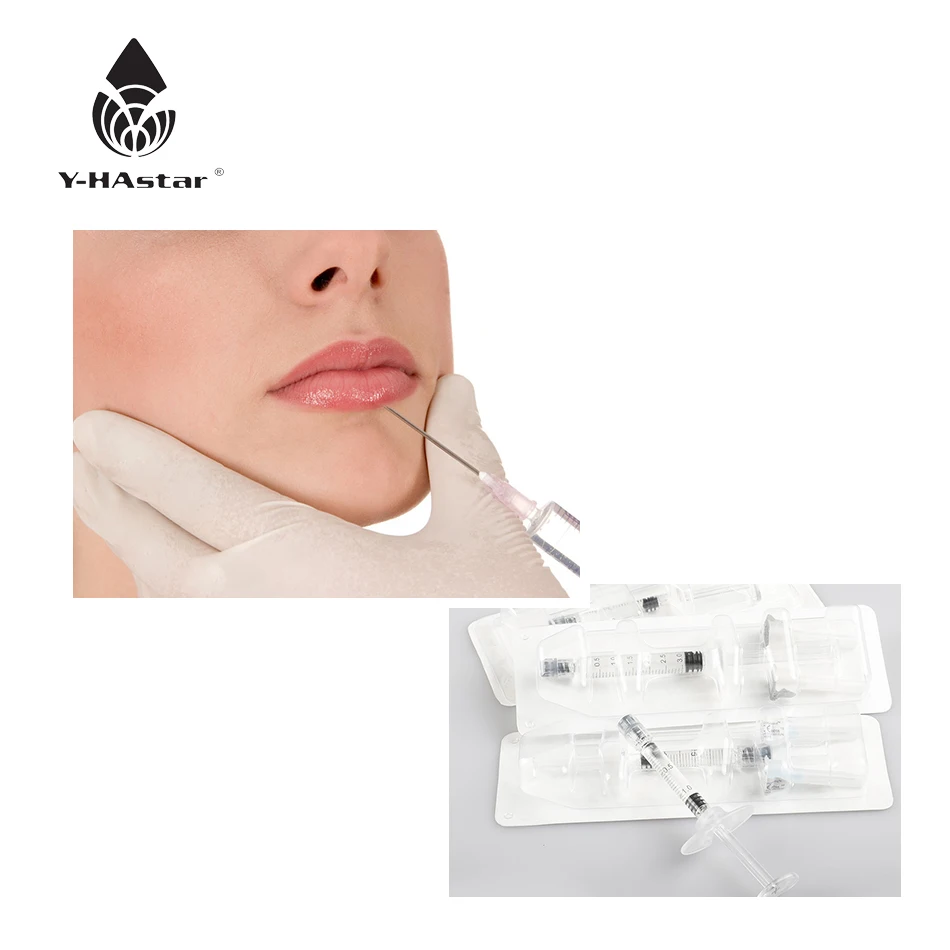 

Korea 1ml hyaluronate acid gel injection Dermal filler for face skin lip, Transparent