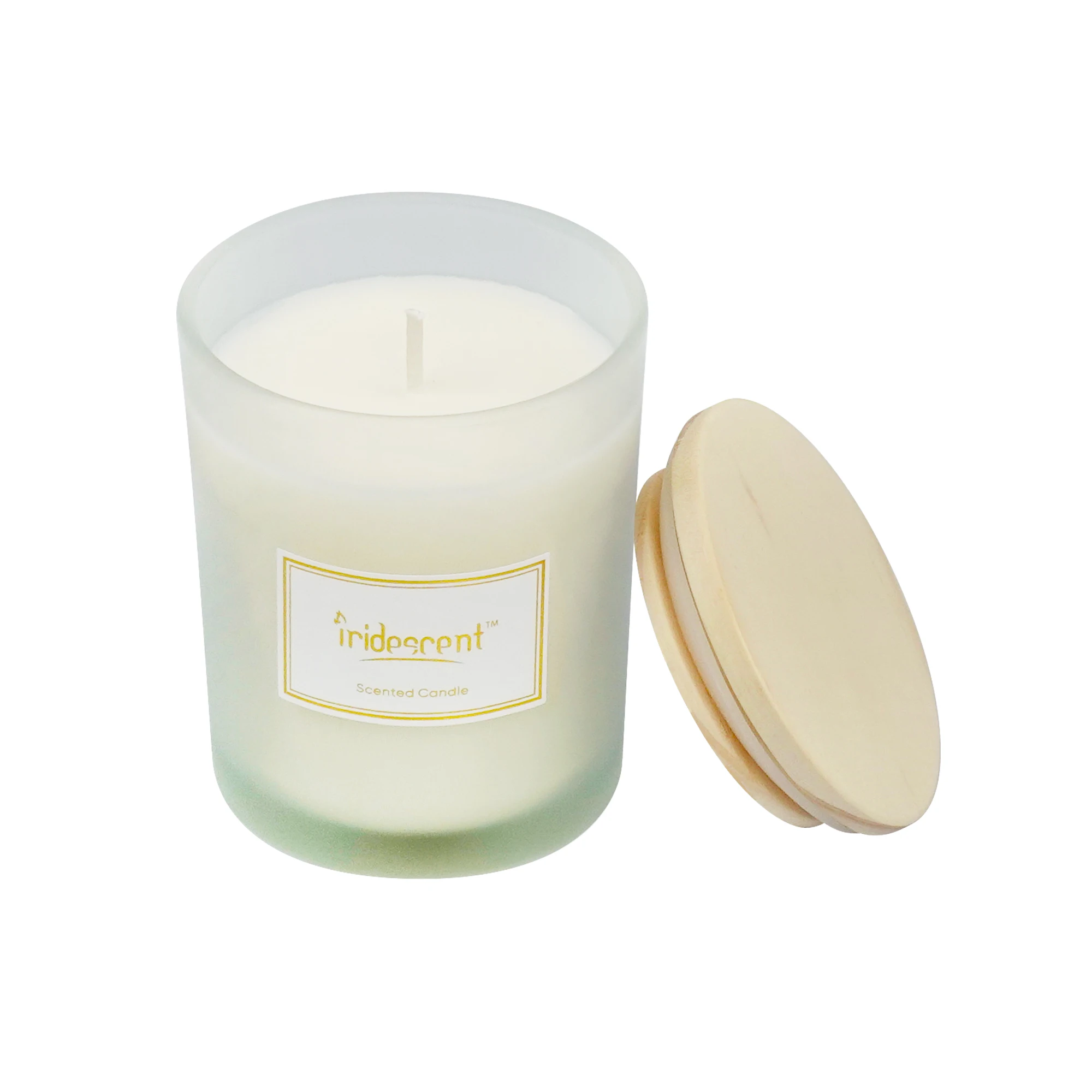 

Glass Aromatherapy Luxury Holders Jar Private Label Party Gift Fragrance White Cup Decorative Candle
