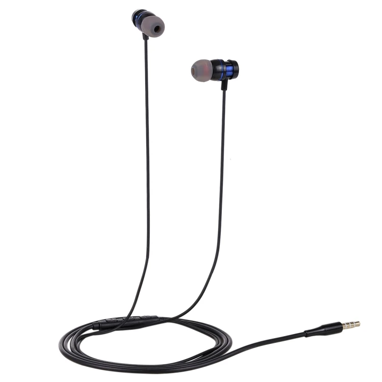 

HAWEEL 3.5mm Jack Metal Head In-ear Pure Voice Earphones with Mic Line Control