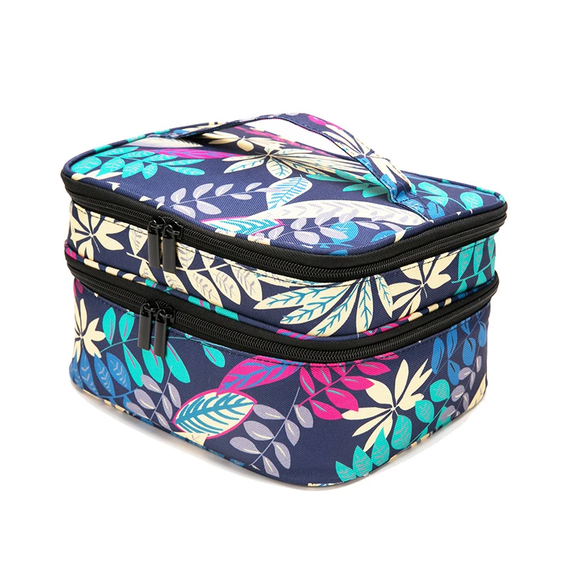 

2022 Cosmetics Nail Polish Storage Portable Storage Box Large Capacity Portable Essential Oil Bag, 14 colors