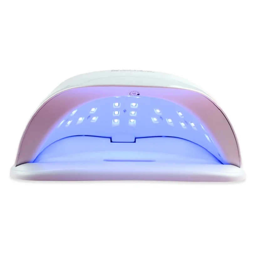 

Hot sale nails gel polish dryer 54w led uv nail lamp, White cover purple lights