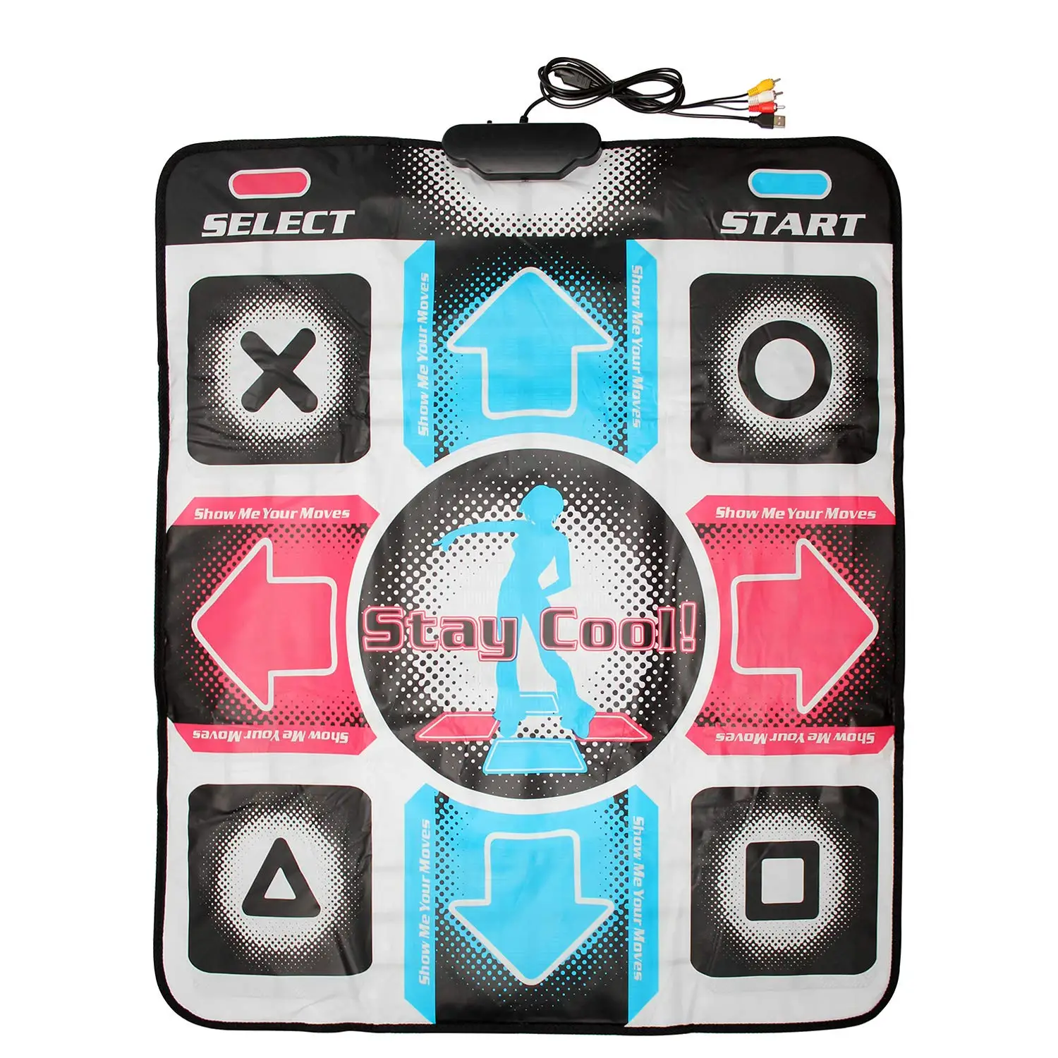 
Wholesale home dance mats wii game dancing pads for tv 