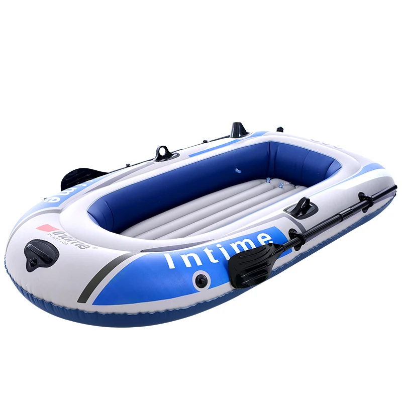 

2 Persons Kayak 198 CM Rescue Inflatable Boat Series Raft Inflatable Kayak Boat with Aluminum Oars For Adult, Blue+white,camouflage,green