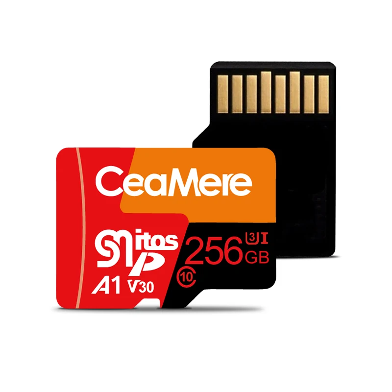 

Ceamere Three Colors Pattern 256GB Micro Memory Cards Class 10 Carte Memoire 8GB 16GB 32GB 64GB 128GB 256GB Carte Memoire Card