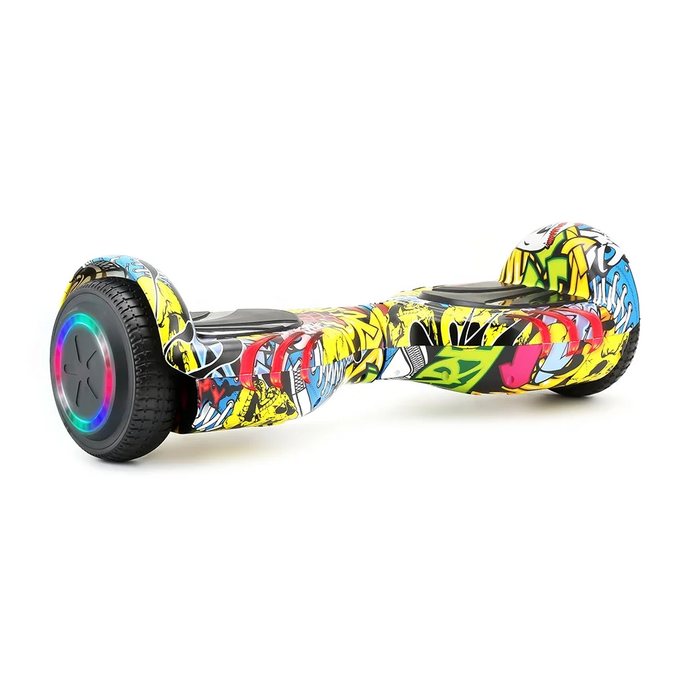 

Smart Hoverboard 6.5" Electric Skateboard LED 2 Wheel Lights Self-balancing Electric Scooters Off Road