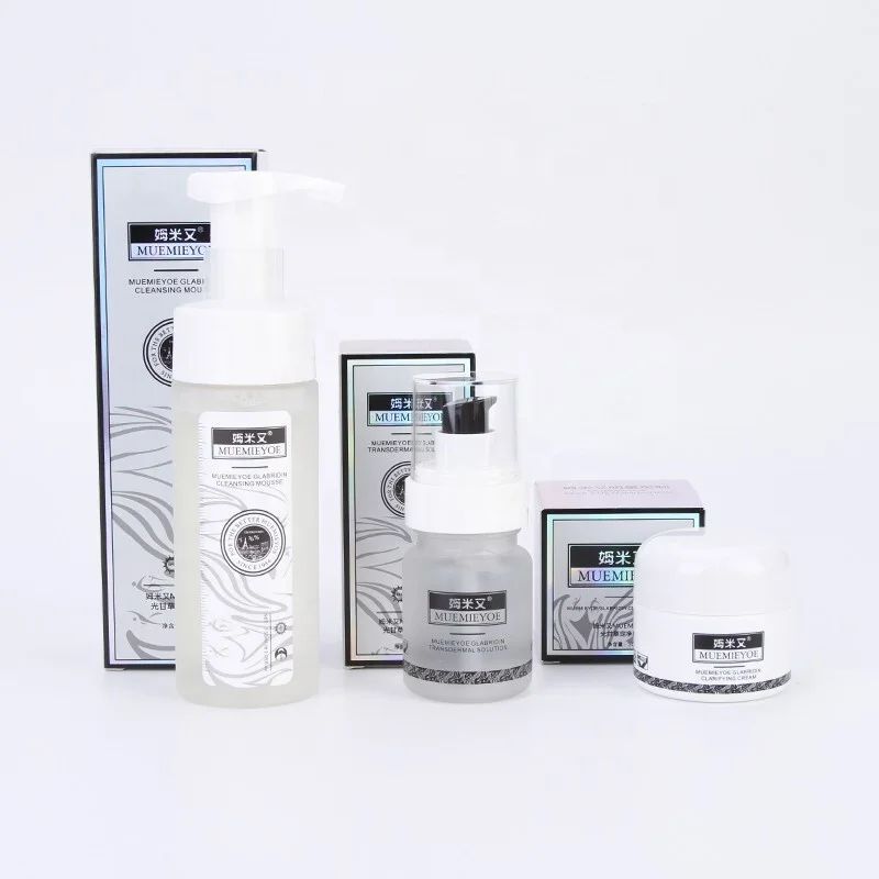 

In stock!!! anti aging anti wrinkles dark spot removal skin whitening set for body and face, Milk white