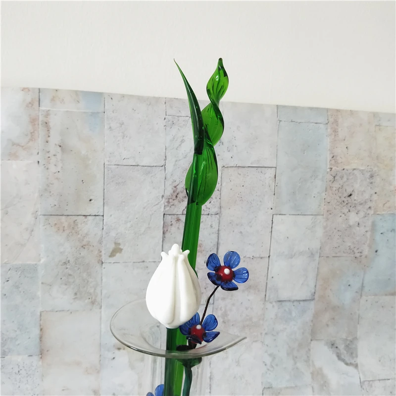 Handmade Art Murano Glass Flower Decoration Buy Glass Flower,Art