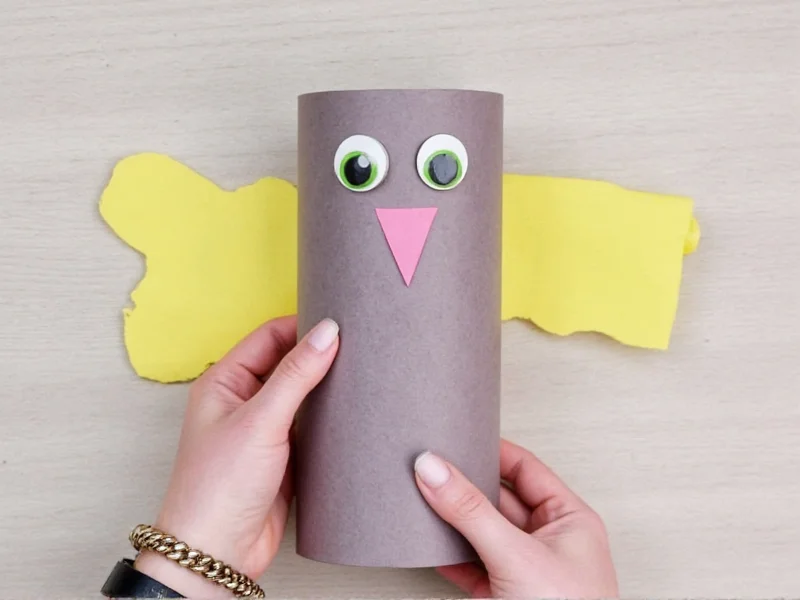 craft with toilet paper roll