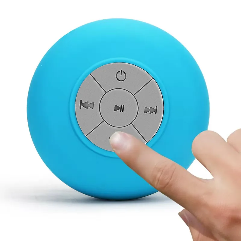

Factory wholesale suction Waterproof bathroom shower bluetooth speaker wireless