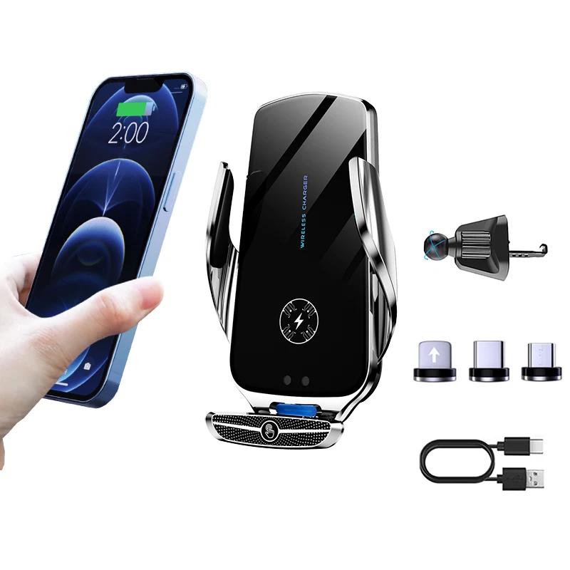 

Car Air Vent Universal Qi Fast Smart Magnetic Wireless Charger Car Phone Holder