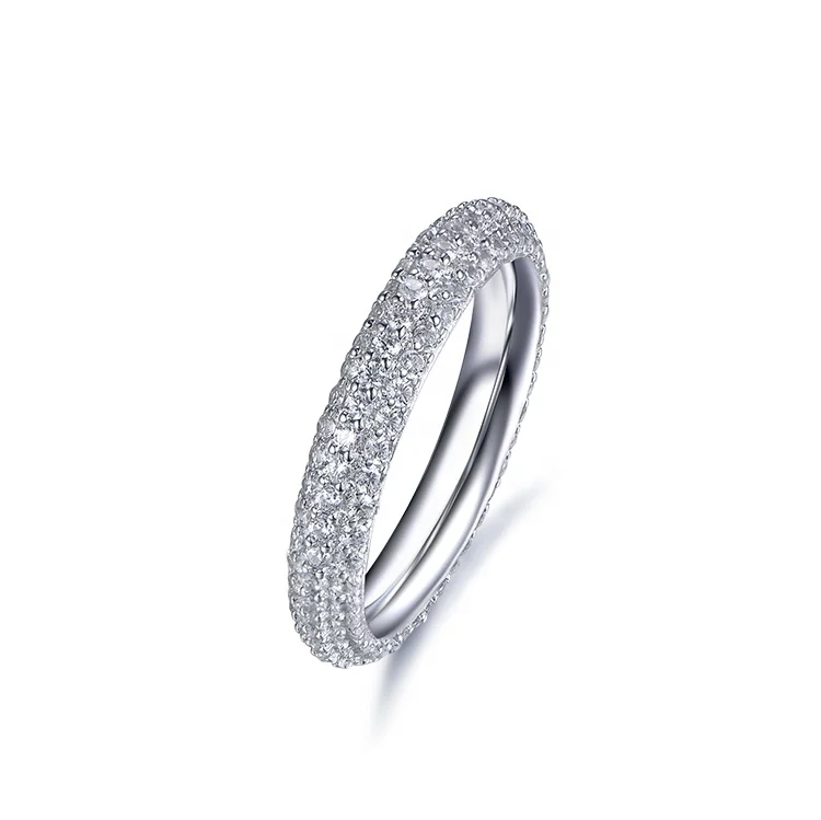 

Hot Selling Fashion Jewelry Sterling Silver Simple Ring