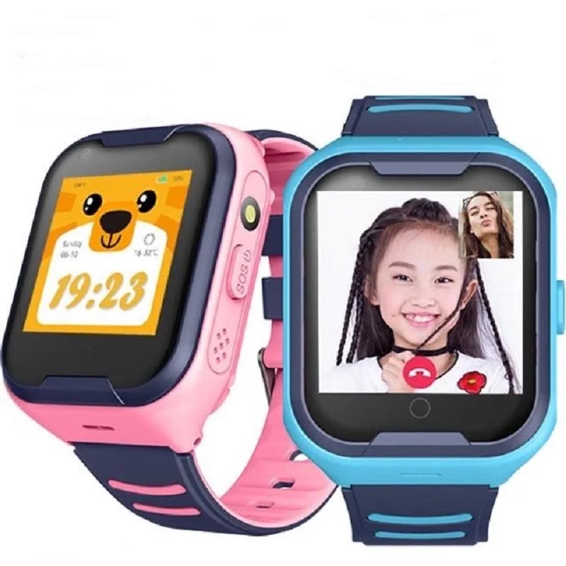 

4G Network A36E Wifi GPS SOS Smart Watch Kids Video call IP67 waterproof Alarm Clock Camera Baby Watch