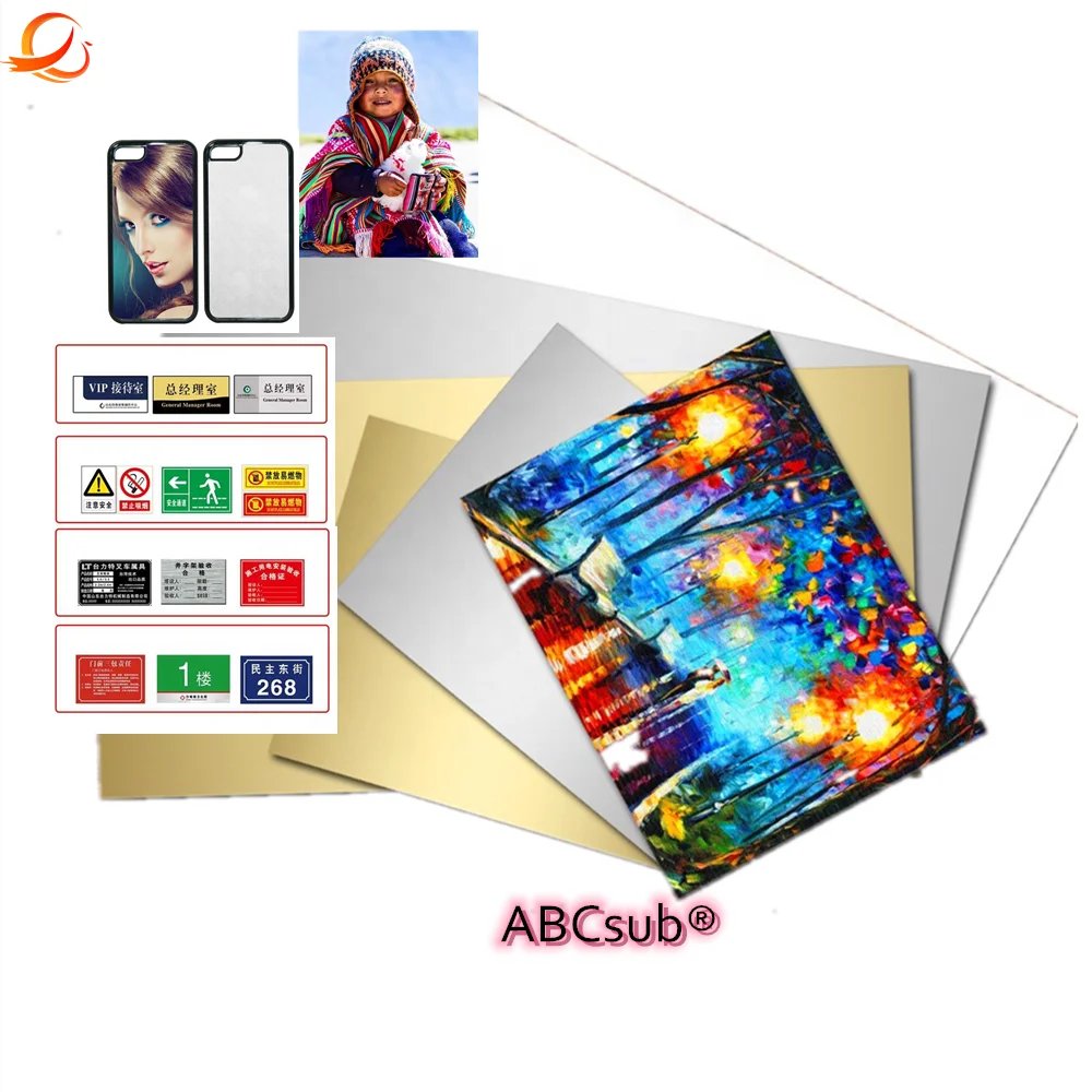 
Metal gift HD photo panels dye sublimation chromaluxe aluminum sheet 