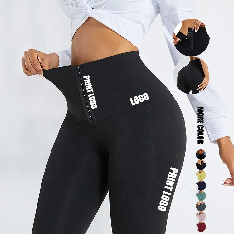 

Lover-Beauty Wide Waistband High Waist Elastic Seamless Sport yoga pants leggings for women, Custom color