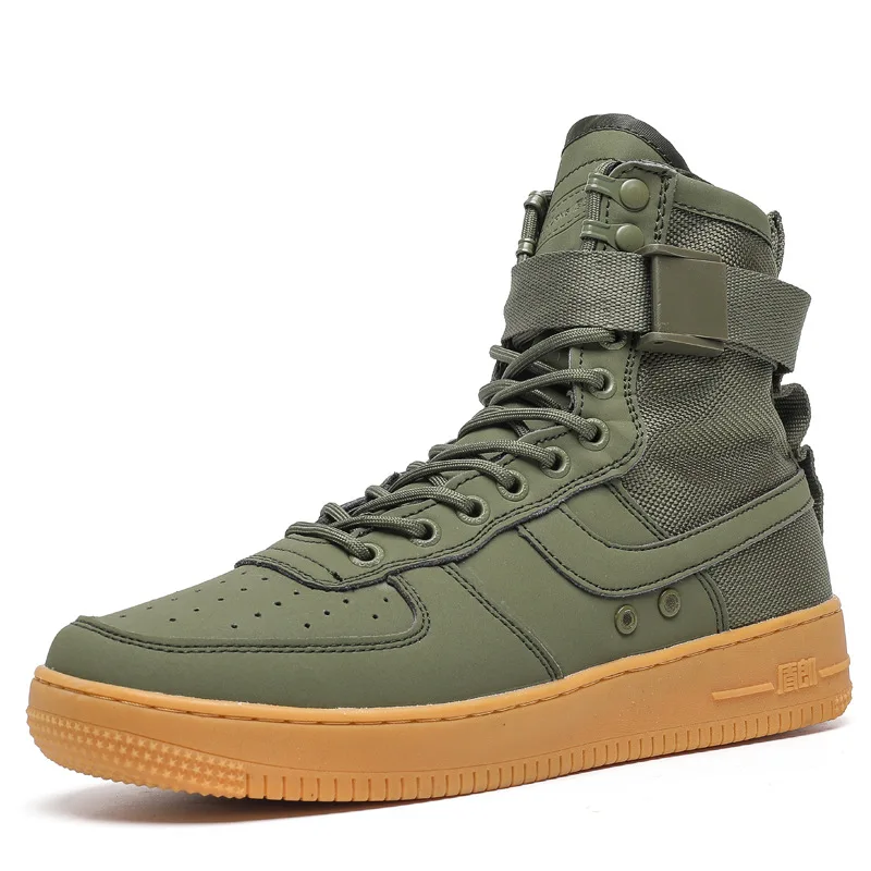 

Anti-slip High-top Light Weight Hiking Boots Army Shoes Military Combat Boots Shock-absorbant Sports Shoes
