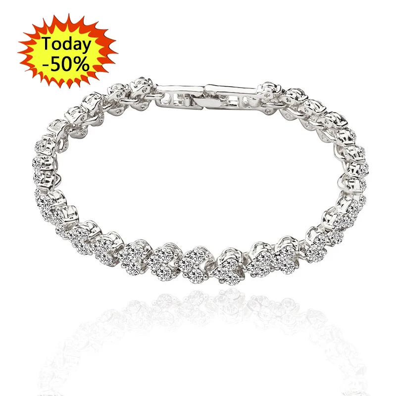 

Wholesale Hot Sell Fashion Adjustable Wire 18k Gold Plated Zircon Bangle Bracelet Jewelry