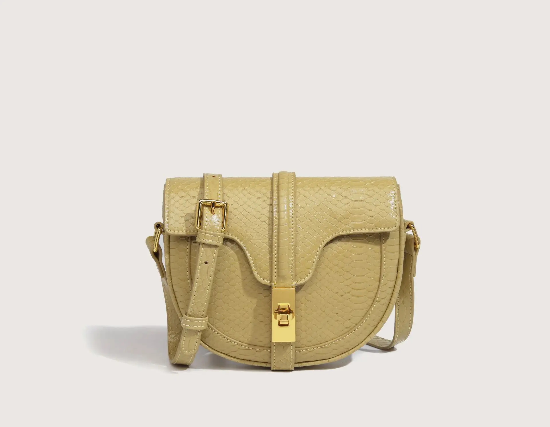 

2022 New Underarm Shoulder Exquisite Women's Bag Retro High-grade Feeling Versatile Messenger Saddle Bag Famous Designer Handbag, Customizable