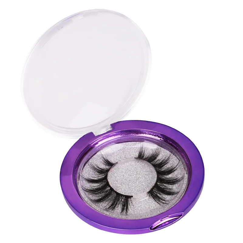 

Innovation hot selling product 2021 artificial 3D lashes Qingdao false eyelashes private label, Black, brown,colorful