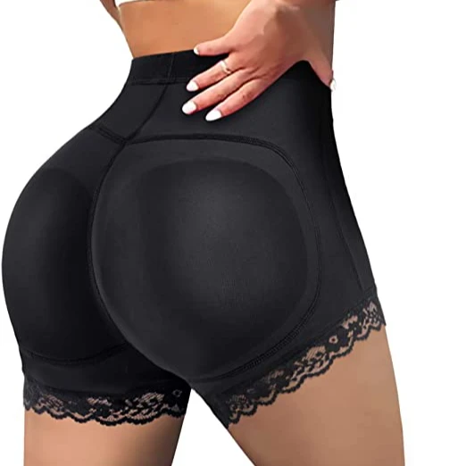 

Wholesale Women High Compression Butt Lifter Tummy Control Colombia Fajas 45% Spandex shorts Shapewear, Skin black or custom
