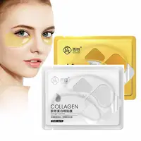 

Custom LOGO OEM Private Label Eye Crystal Hyaluronic Acid Hydrogel Gold Collagen Gel Eye Mask Puffy Collagen Under Eye Patches