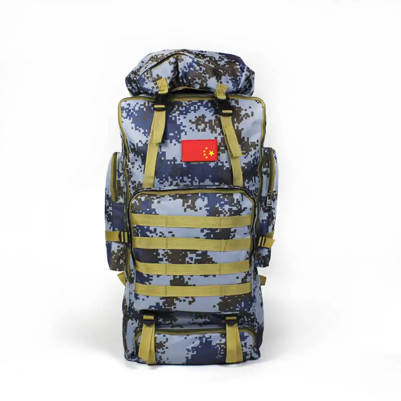 

BC-003 New 2019 outdoor camouflage hiking backpack trekking backpack 70l for camping mountaineering