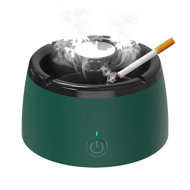 

Multifunctional Cigarette Smoker USB Rechargeable Smoke Grabber Ash Tray for Indoor Outdoor Home Office Smokeless Ashtray