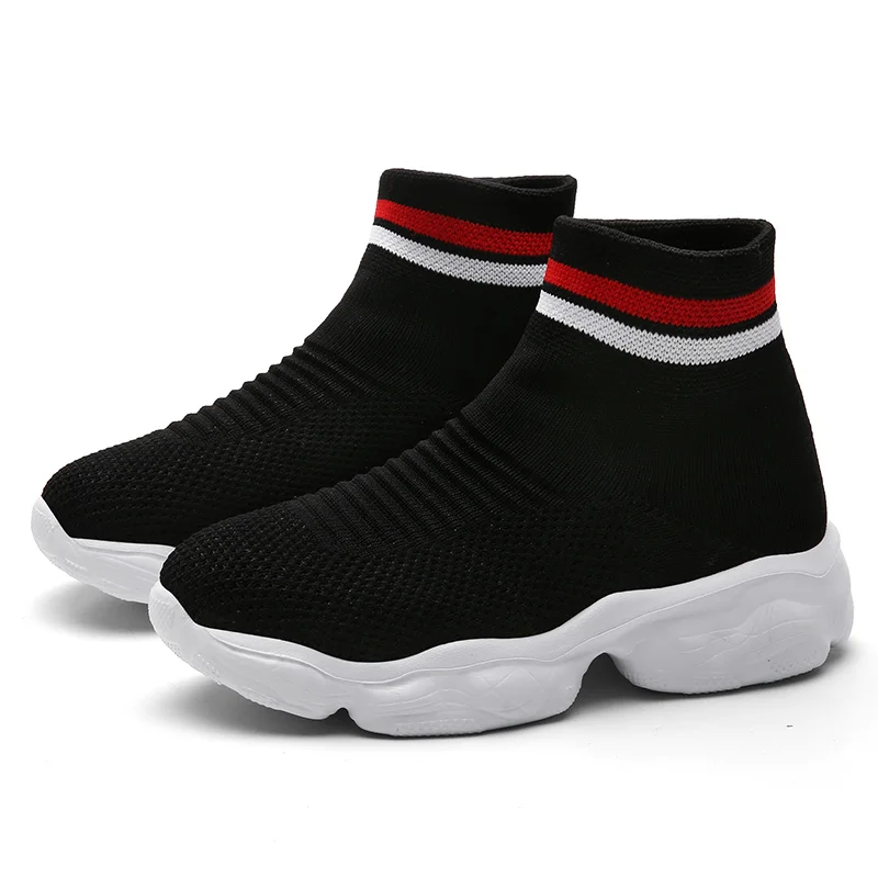 

KIDS Most Popular sneakers boys and girls Breathable Knitted sock sports casual shoes