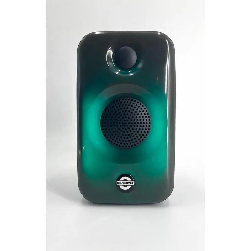 

MS-2602BT Hot Sale Portbale Speaker 3inch Plastic Speaker With Dazzling Lights