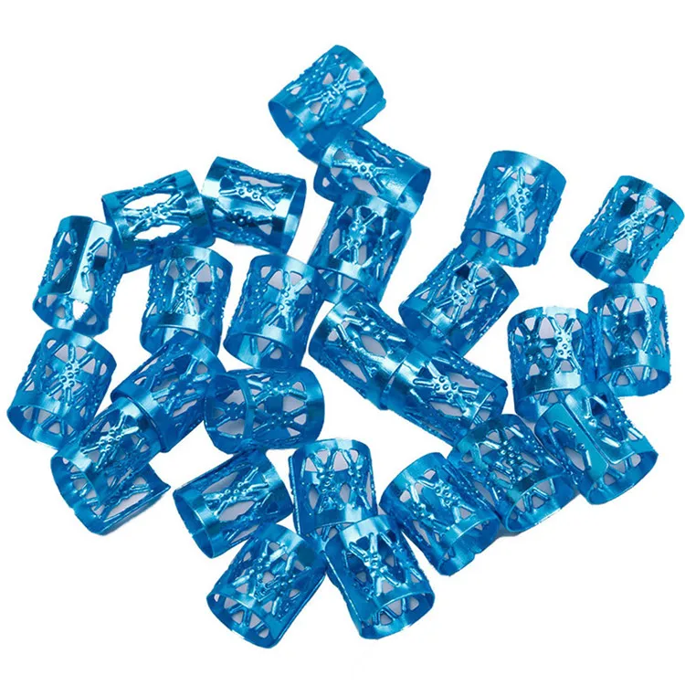 
Colorful Kids Hair Beads For Synthetic Crochet Braids Decoration Hair Extension Accessories 