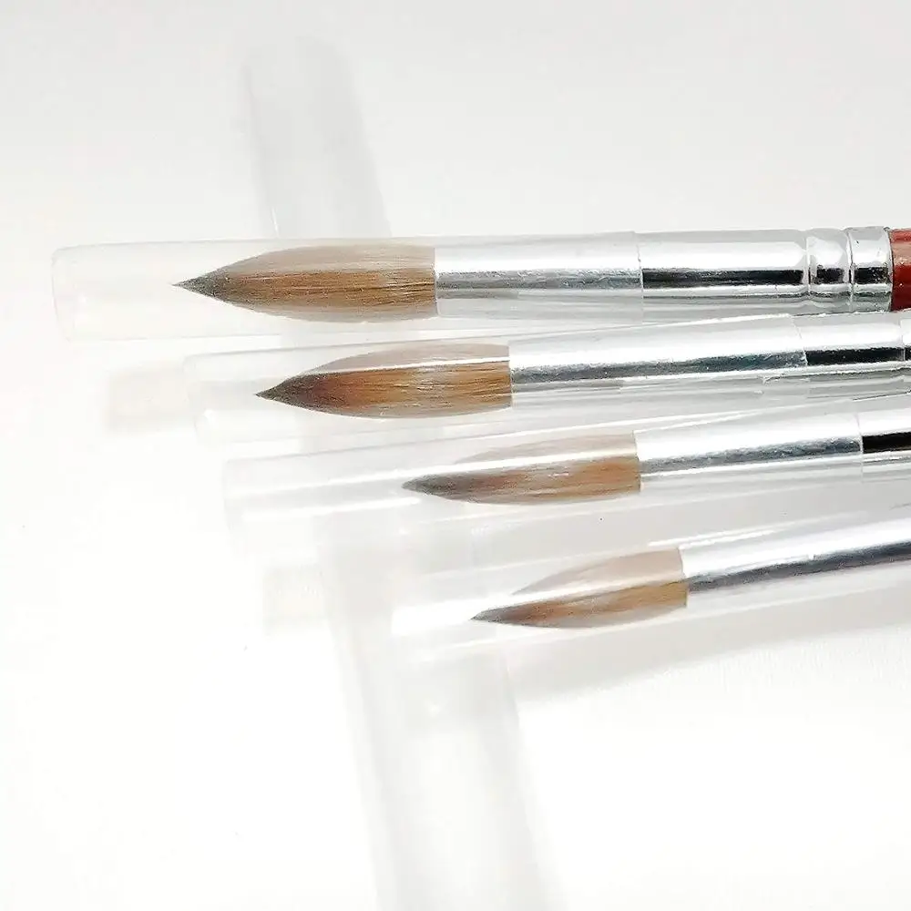 
New Fashion Nail Dust Clean and Beauty Art Brush with Soft Kolinsky Hair 