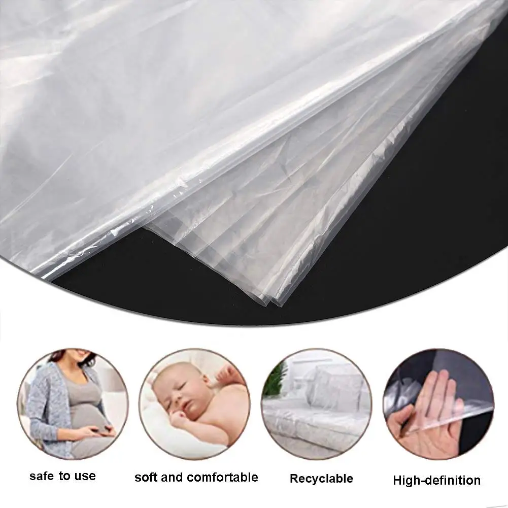 Plastic Sofa Covers Protective Covers Furniture Moving Temporary Cover