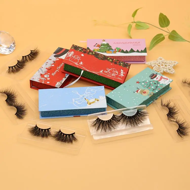 

2020 Private Label Cute Mini Luggage Suitcase False Eyelashes Custom Lashes 3d 25mm Mink Eyelash Packaging Box, Natural black or colorful