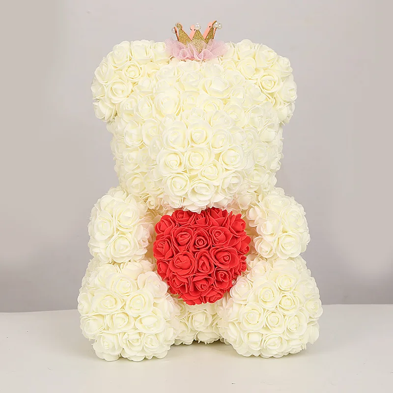 rose bear 40cm