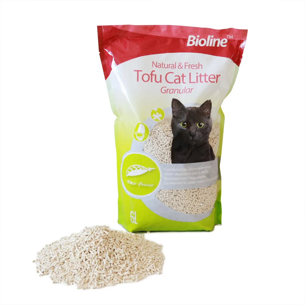 

Wholesale Health Environmental Protection Plant Deodorizing Cat Sand Rapid Clustering Rapid Absorption Corn Cat Litter Sand, White