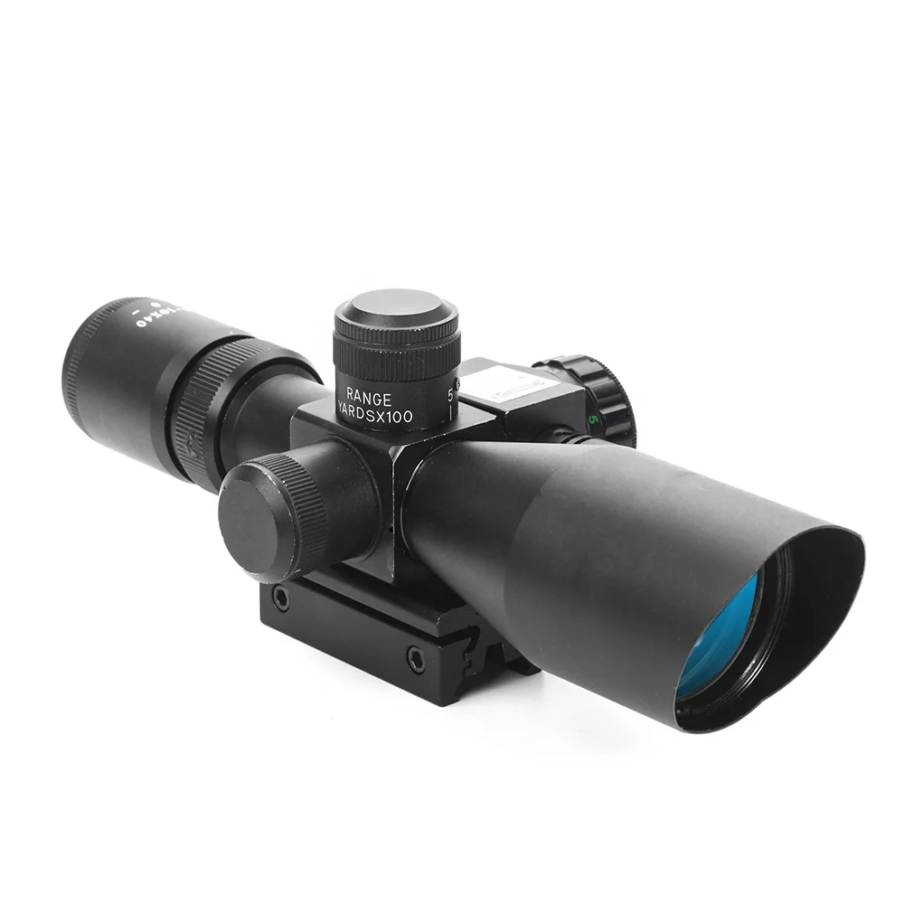 

2.5-10X40 High Quality Night Vision Shotgun Scope Air Scope, Black