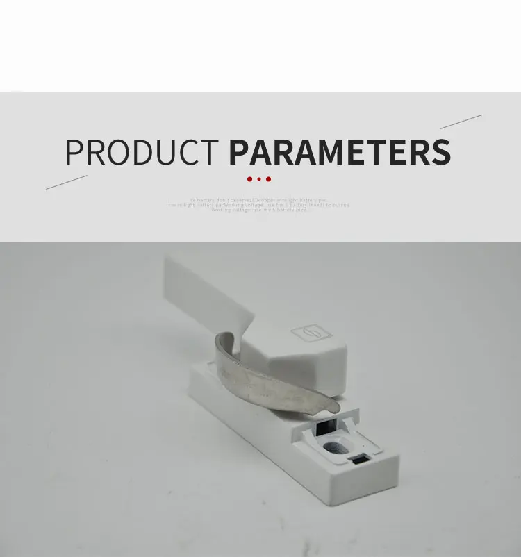 Factory direct 360 degrees rotating crescent lock for sliding window