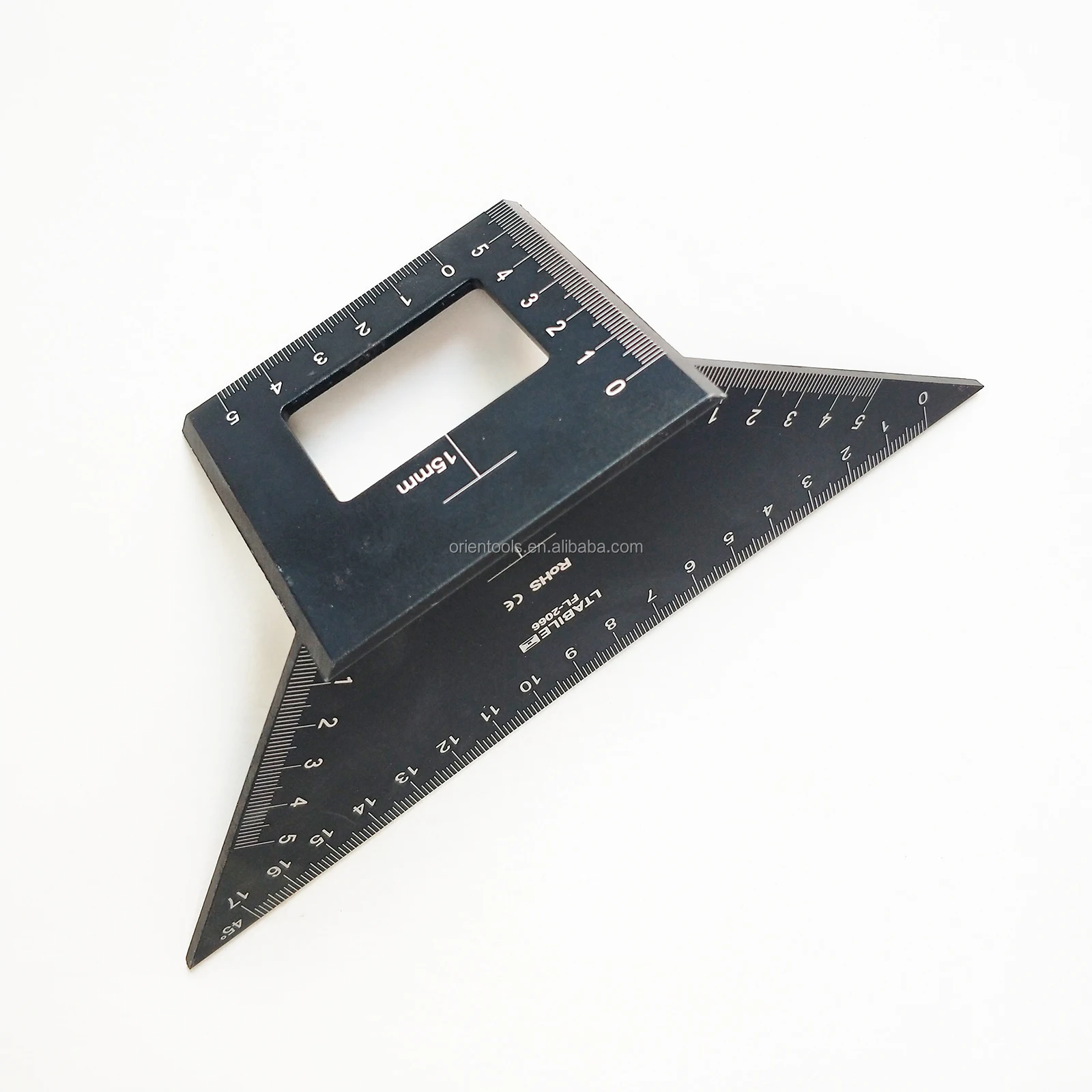 高品质铝合金木匠t型打标规45度90度