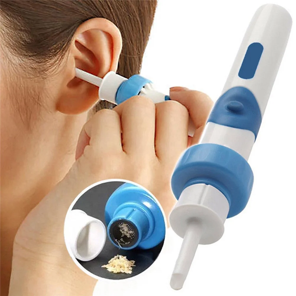 

Electric Ear Cordless Safe Vibration Painless Vacuum Ear Wax Pick Cleaner Remover Spiral Ear Cleaning Device