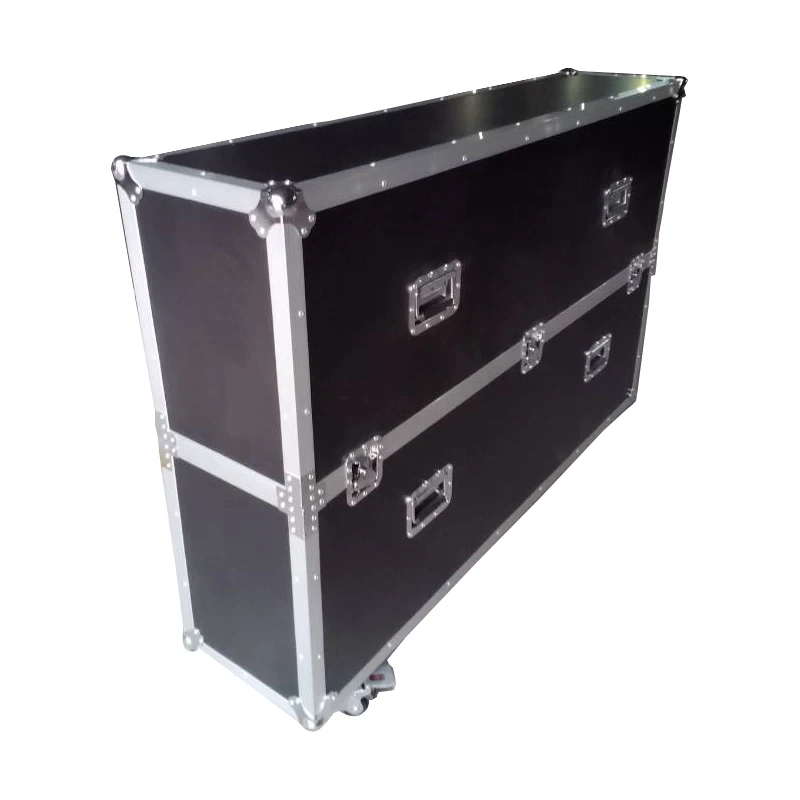 

Factory Price Custom Size Logo Professional 55 inch LED Aluminum Flight TV Case, Customizable